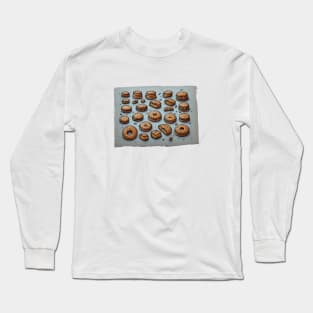 Dorayaki Kawaii Japan Japanese Vintage Yummy Retro Long Sleeve T-Shirt